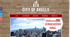 Desktop Screenshot of cityofangelsmoving.com